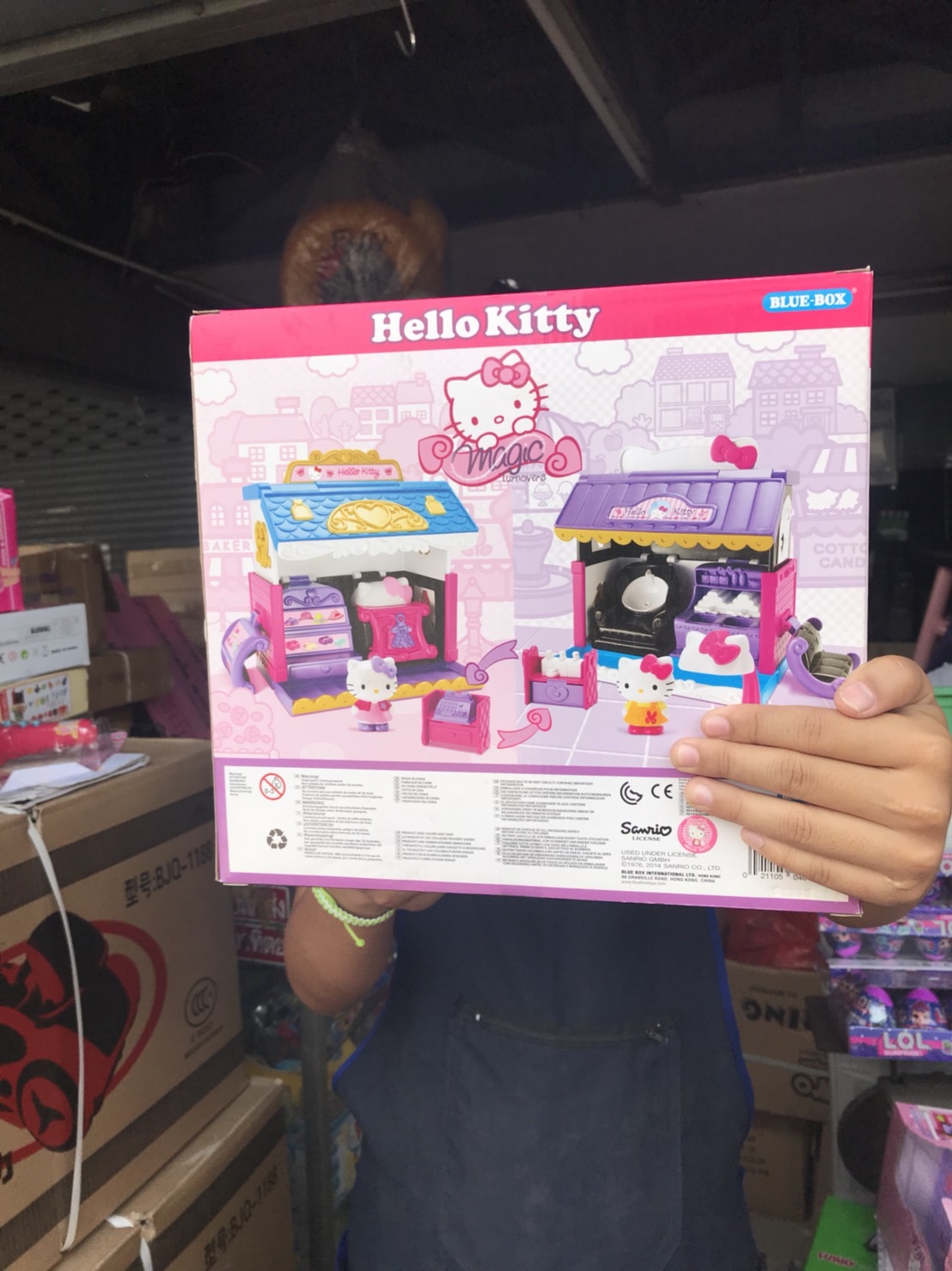 004649 คิตตี้เมจิกเทิร์นโอเวอร์ฟร้านทำผม ทำได้ 2 แบบ ลิขสิทธิ์ถูกต้อง