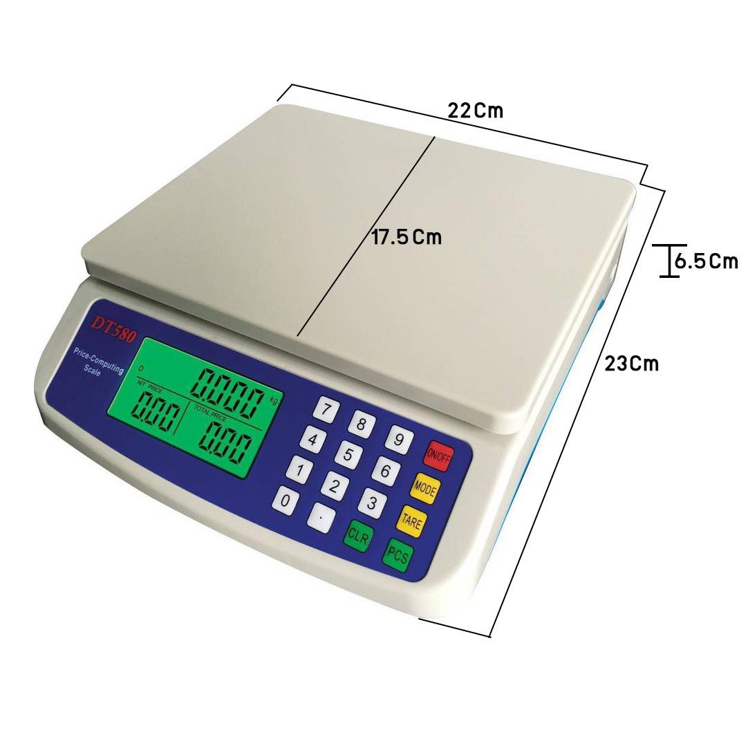 🔥🔥 เครื่องชั่งพัสดุ ชั่งผักผลไม้ 30kg/1g รุ่นคำนวณราคาได้ งพัสดุส่งไปรษณีย์ ใช้ชั่งแป้งทำขนม ผักผลไม้ รับน้ำหนักตั้งแต่1 กรัม - 30 กิโลกรัม 🔥🔥