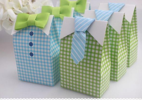 กล่องกระดาษ Diy สำหรับใส่ของขวัญ ใส่คุ้กกี้ ขนม กล่องกระดาษ ทรงถุง ติดโบว์ ผูกไทค์ กล่องใส่ของชำร่วย ลูกอม ของแจก 186948