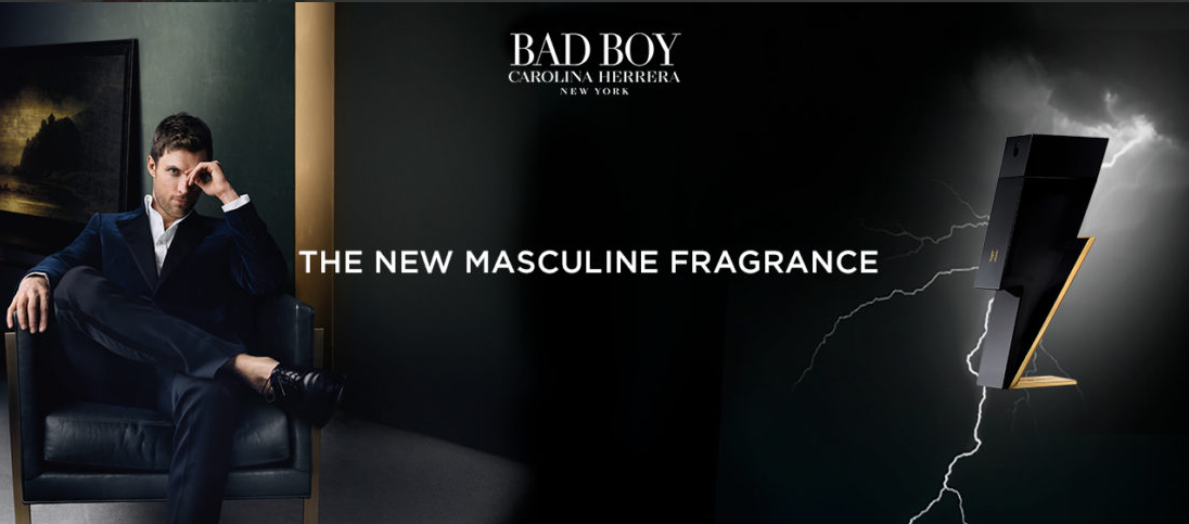 น้ำหอมแท้100% Carolina Herrera Bad Boy EDT 100ml