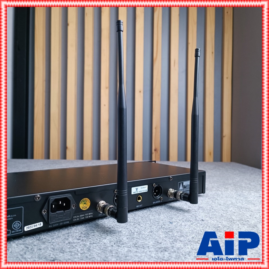 PROEUROTECH PRO111 ไมค์ลอยมือถือคู่UHF ไม่มีกระเป๋า ไมค์ลอยคู่ ไมค์คาราโอเกะ PRO EUROTECH PRO 111 แถม อุปกรณ์ย้ายเสา PRO-111 โปรยูโรเทค ยูโรเทค เอไอ-ไพศาล