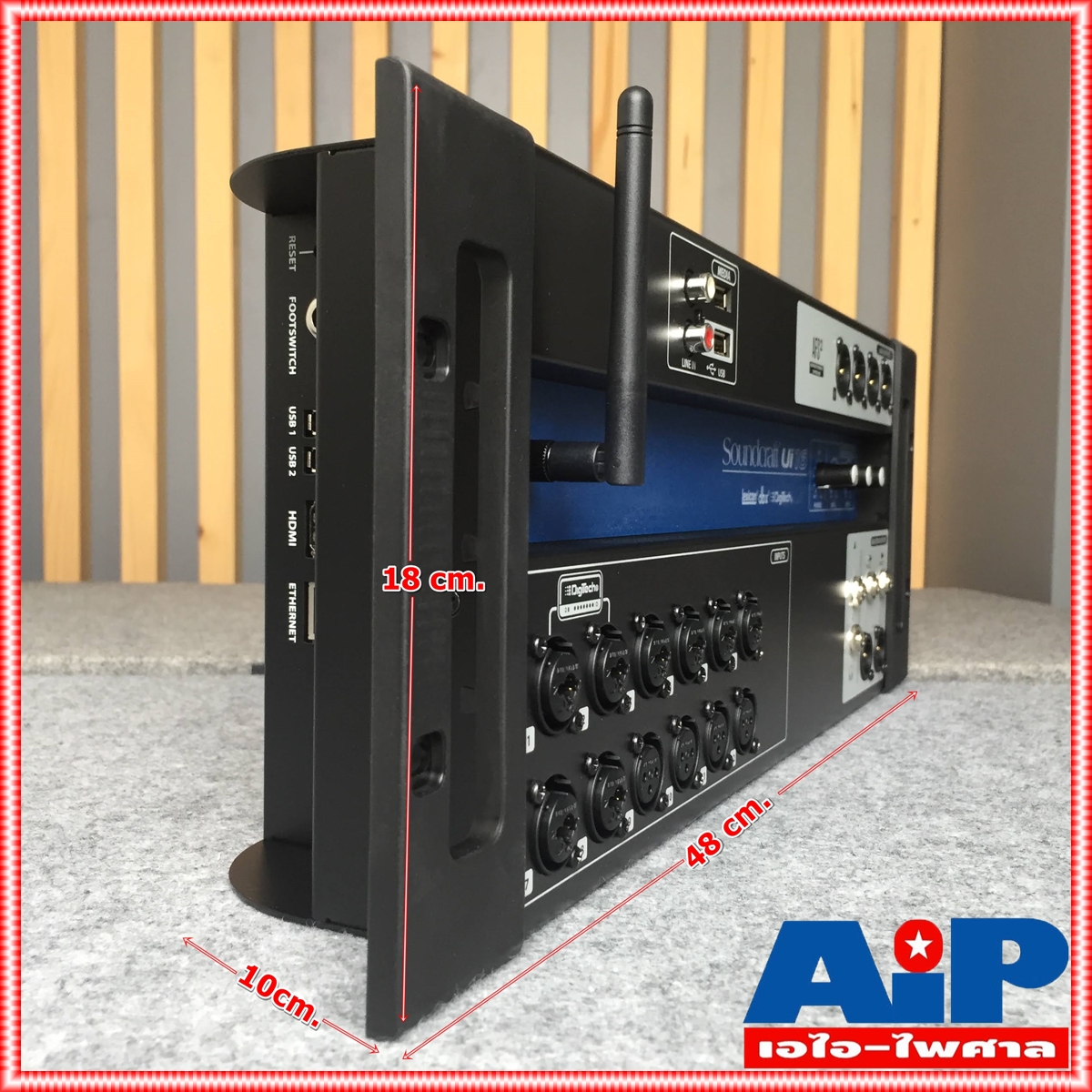 SOUNDCRAFT UI16 Digital Mixer มิกเซอร์ มิกดิจิตอล ui-16 เครื่องปรับแต่งเสียง MIX ตัวปรับแต่งเสียง เครื่องเสียง เอไอ-ไพศาล +++