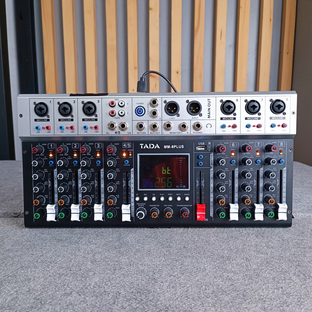 TADA MM-8 PLUS MIXER TA DA มิกเซอร์อนาล็อก 8 ช่อง เอฟเฟคแท้ มิกเซอร์ขนาดเล็ก ธาดา MM 8 PLUS MM8 PLUS ta da เอไอ-ไพศาล