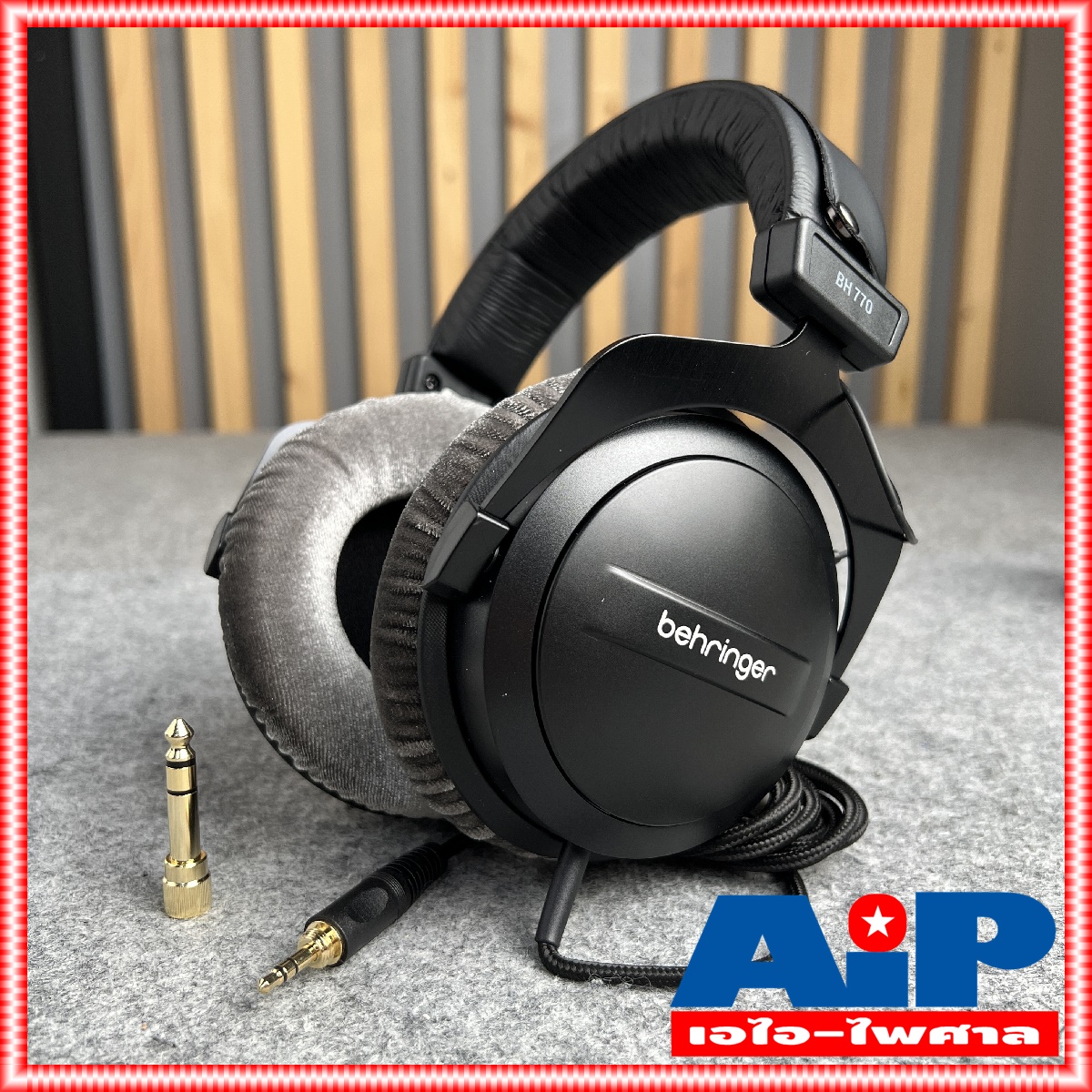 BEHRINGER BH-770 หูฟัง HEADPHONE BH 770 BH770 หูฟังBH 770 หูฟังBEHRINGER หูฟังแบบครอบหู หูฟังครอบหู เอไอ-ไพศาล +++