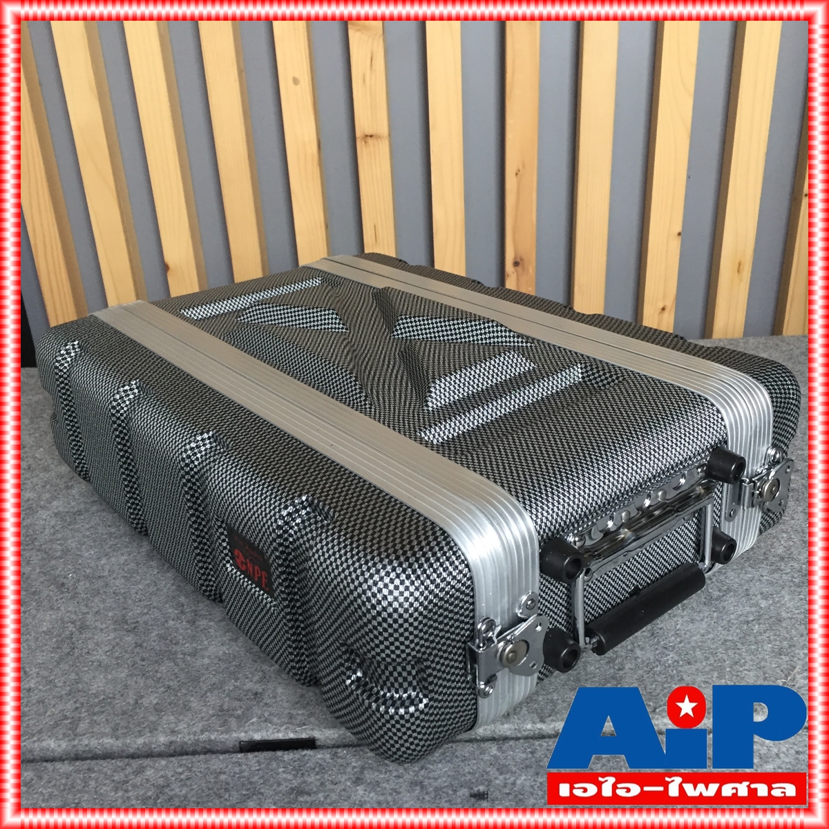 NPE ABS2US KEVLAR เคฟล่า ลึก9นิ้ว RACK ABS 2U 9นิ้ว แร็คเครื่องเสียง กล่องเก็บเครื่องเสียง แร็คABS แร็ค เครื่องเสียง