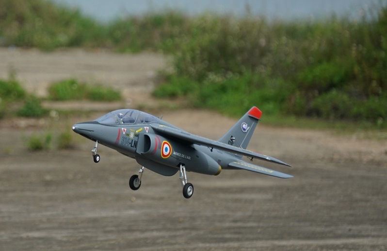 เครื่องบินโฟม ดักแฟน Alpha XFly 80mm Alpha EDF JET (Gray) ตัวลำ+ชุดไฟ (ไม่รวม แบต รีซีฟ รีโมท)