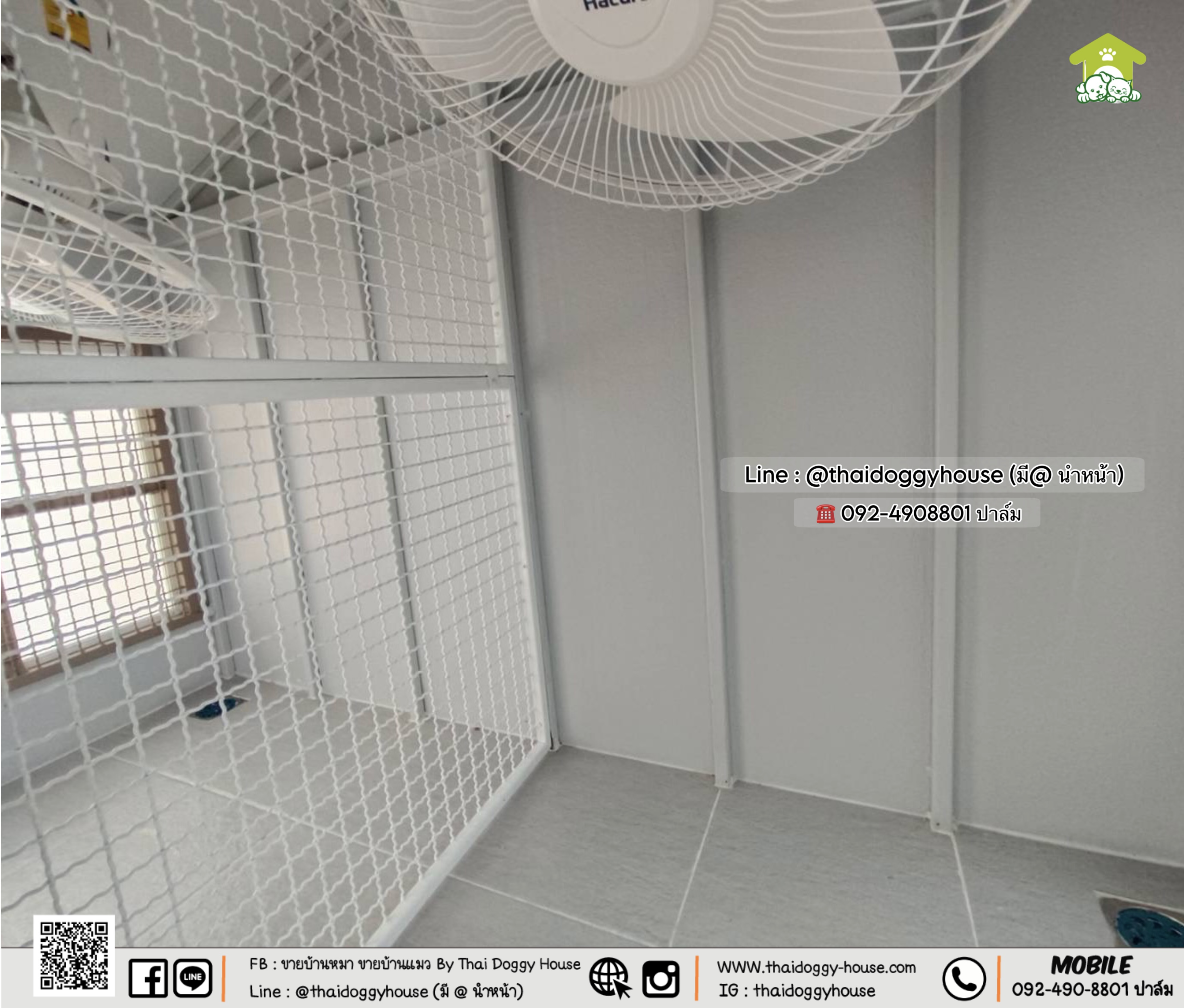 บ้านหมา บ้านแมว 𝐓𝐡𝐚𝐢 𝐝𝐨𝐠𝐠𝐲 𝐡𝐨𝐮𝐬𝐞 แบบบ้าน 𝗡𝗼𝗿𝗱𝗶𝗰 𝘀𝘁𝘆𝗹𝗲