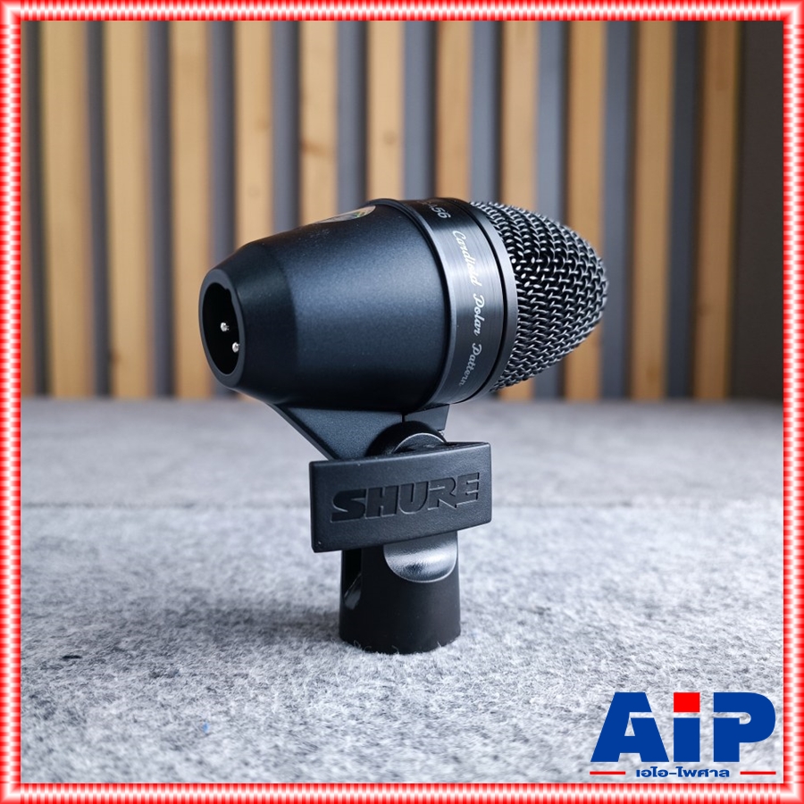 SHURE PGA56LC ไมค์กลอง ไมค์เครื่องดนตรี pga 56 lc Dynamic Snare/Tom Microphone ไมค์สาย ไมค์ทอม microphone ของแท้ +++
