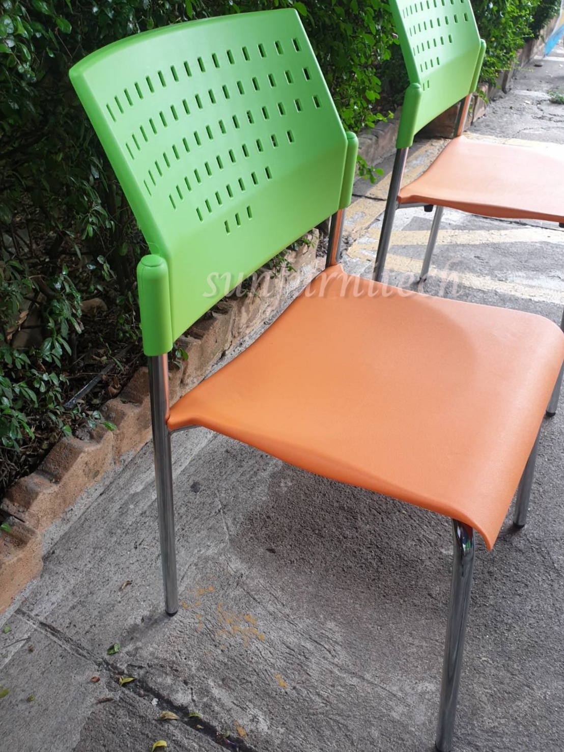 เก้าอี้จัดเลี้ยง, เก้าอี้โรงอาหาร, เก้าอี้พลาสติก, เก้าอี้รับแขก, เก้าอี้อเนกประสงค์ VC รุ่น VC-611