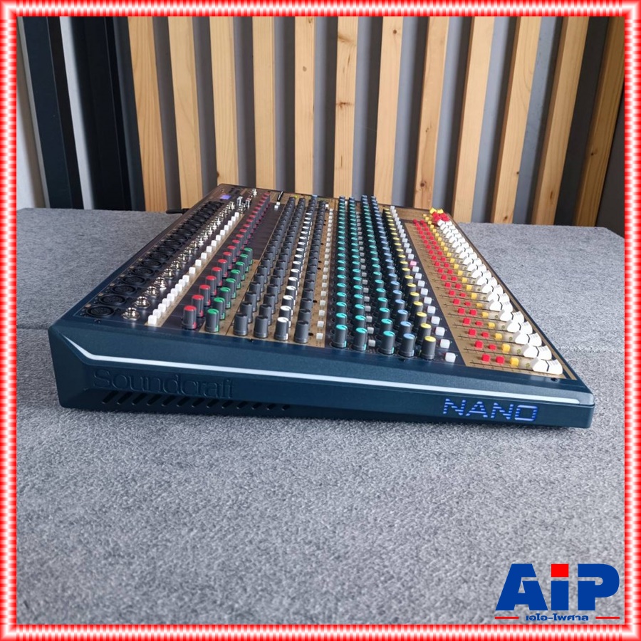 SOUNDCRAFT NANO M24 MIXER มิกเซอร์อนาล็อก เครื่องผสมสัญญาณเสียง mixer มิกเซอร์ ดิจิตอลเอ็ฟเฟ็ก เอไอ-ไพศาล +++