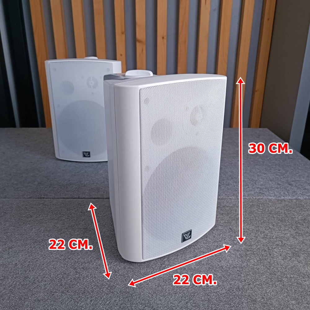 1คู่ VL AUDIO WS-64W ตู้ลำโพงแขวน สีขาว ตู้ลำโพงติดผนัง ตู้ลำโพงพร้อมขาแขวน WS 64W WS64W เอไอ-ไพศาล