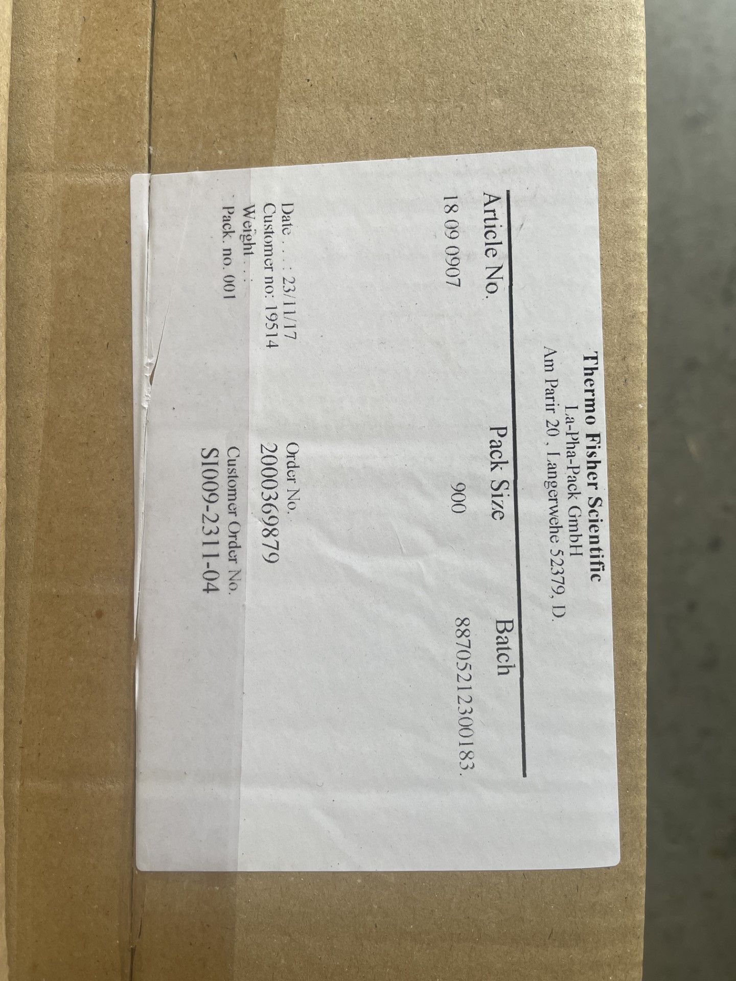 Vial 10 ml (22x50 mm) , 100 pcs/pack