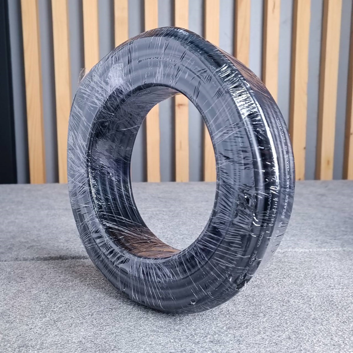 ขด20เมตร CONNEX EVO-225 2x2.5mm สายลำโพง กลมดำ ขนาด2.5mm. สายลำโพงกลางแจ้ง EVO225 EVO 225 ทองแดงแท้ เอไอ-ไพศาล