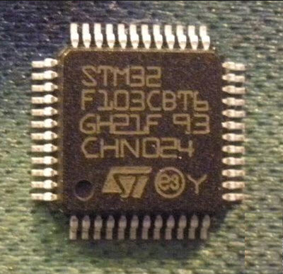 STM32F103CB (LQFP48) Cortex M3 128K 20KB RAM 2X12 ADC