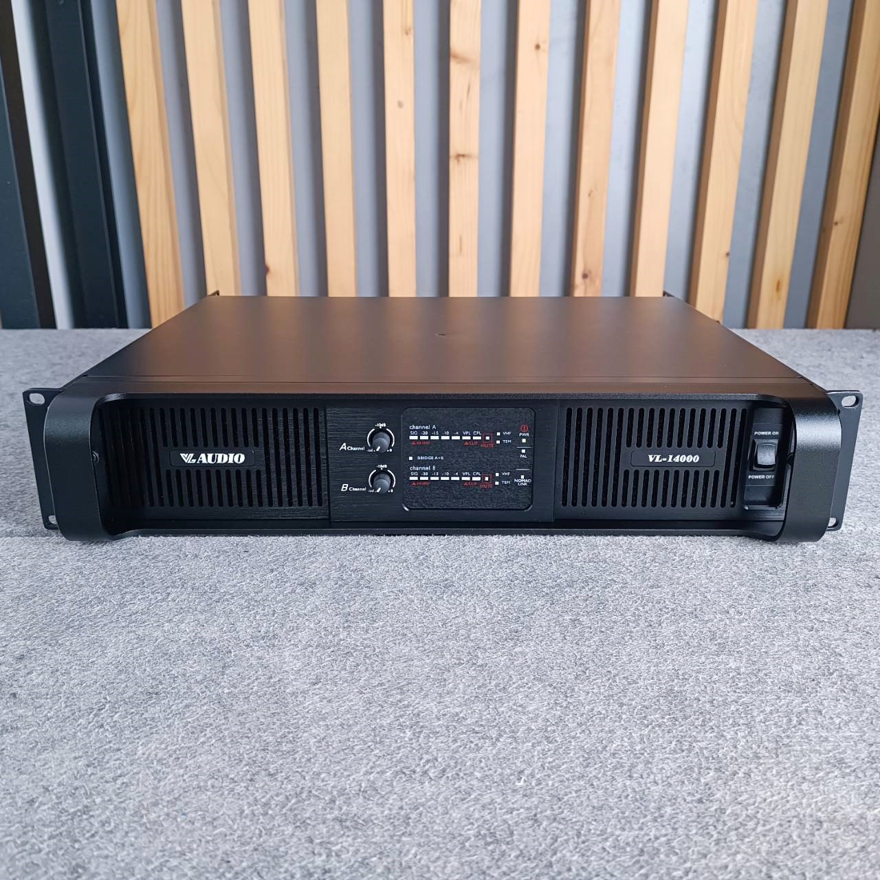VL-AUDIO VL-14000 poweramp 2CH เพาเวอร์แอมป์คลาส TD 2 แชแนล ทนทานไม่กลัวไฟตก น้ำหนักเบาระบบสวิตชิ่ง VL AUDIO VL 14000 VL14000 เอไอ-ไพศาล