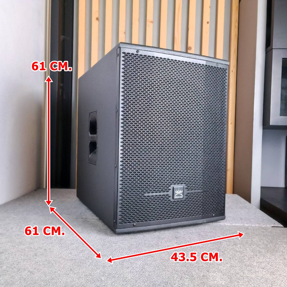 PROEUROTECH SUB-15 (PA-1504) ตู้ลำโพงซับ15" PA 1504 PA1504 ลำโพงซับวูฟเฟอร์พาสซีฟ ขนาด 15 นิ้ว รองรับกำลังขับสูงสุด 1200 วัตต์ PROEURO TECH SUB 15 SUB15 เอไอ-ไพศาล
