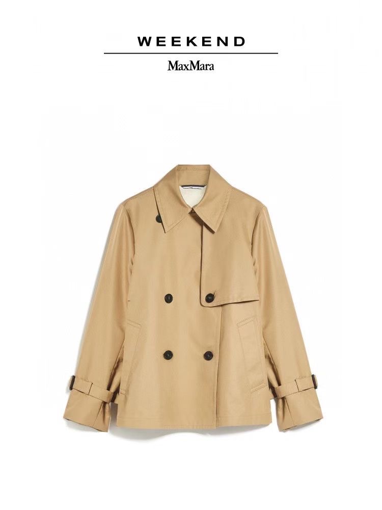 **do** เสื้อคลุม WEEKEND MAX MARA SHORT TRENCH สินค้าใหม่ ของแท้