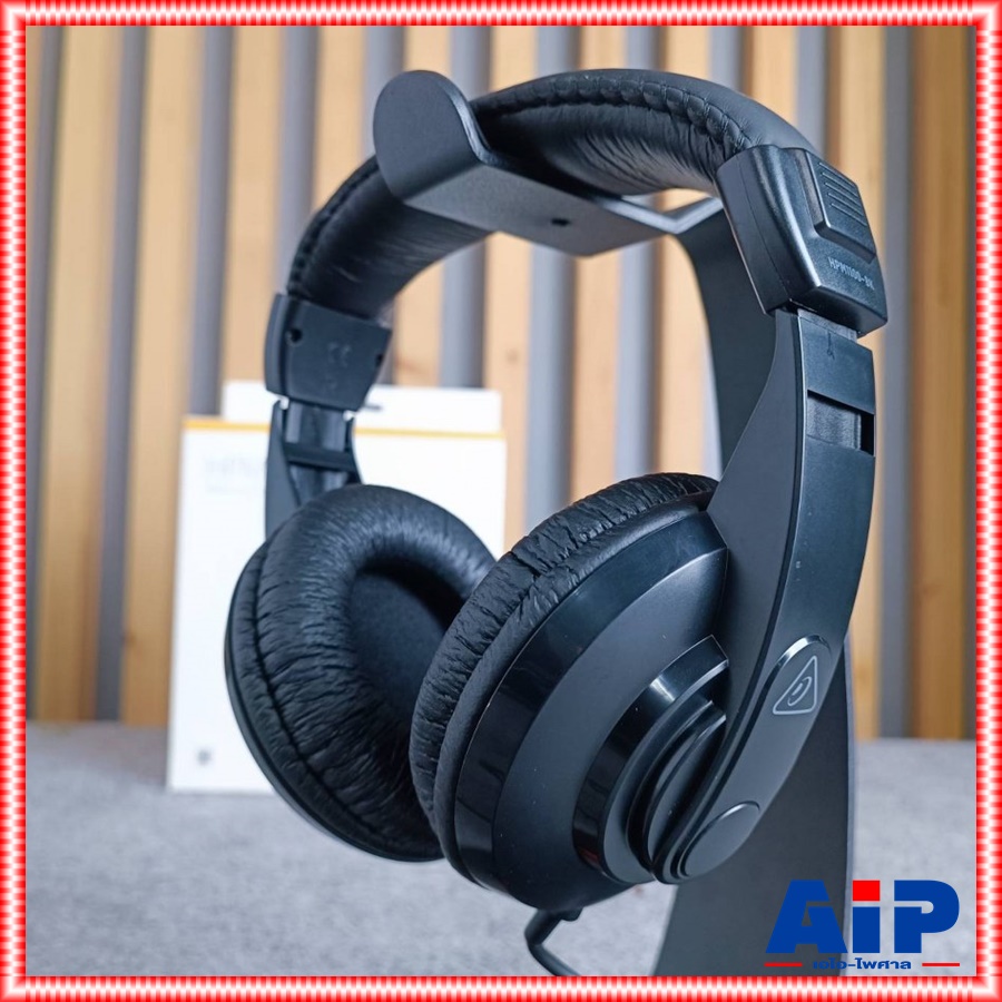BEHRINGER HPM-1100 หูฟัง สีดำ หูฟังสเตอริโออเนกประสงค์ stereo headphones เบริงเกอร์ HPM 1100 HPM1100 เอไอ-ไพศาล
