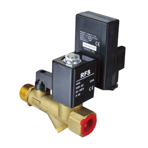 CS-728A timer drain valve แบบมี วายสแตนเนอร์ในตัว