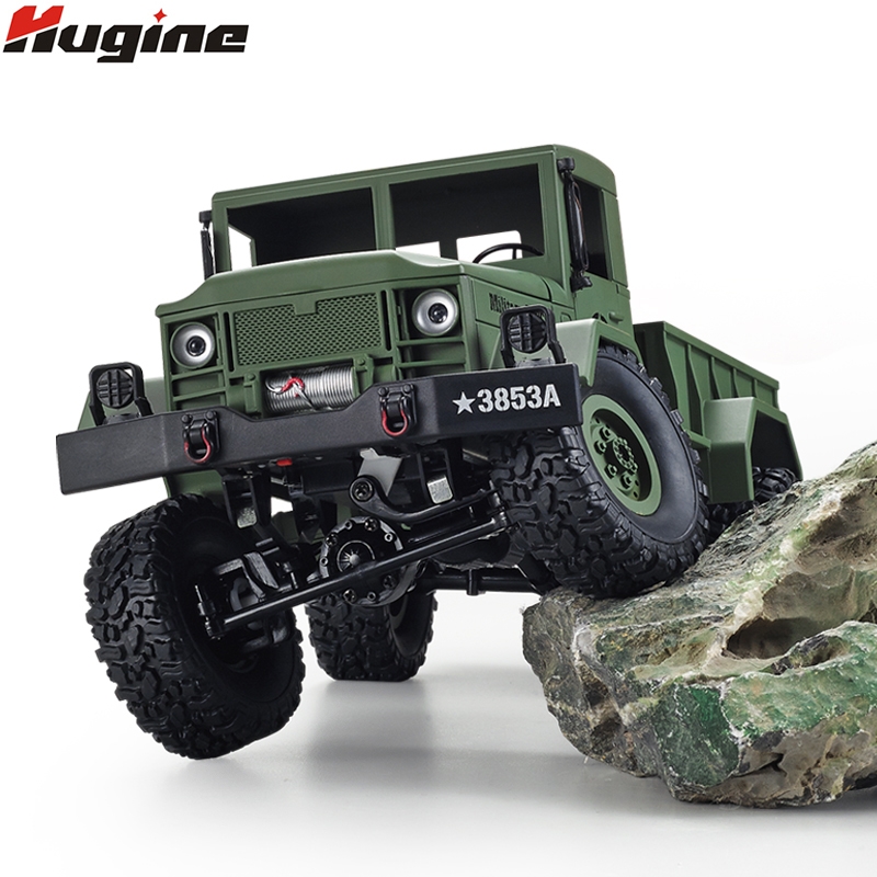 รถบังคับ รถสเกล Scale 2.4G Truck 4x4 Hight-Lmitation U.S.Military 1:16 HengLong