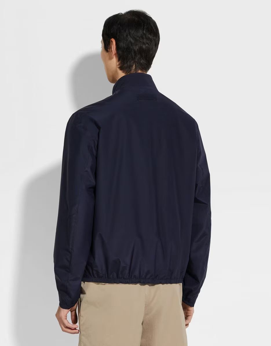 **do** เสื้อคลุม Zegna MOTORIN 100CC MICROFIBER BLOUSON สินค้าใหม่ ของแท้