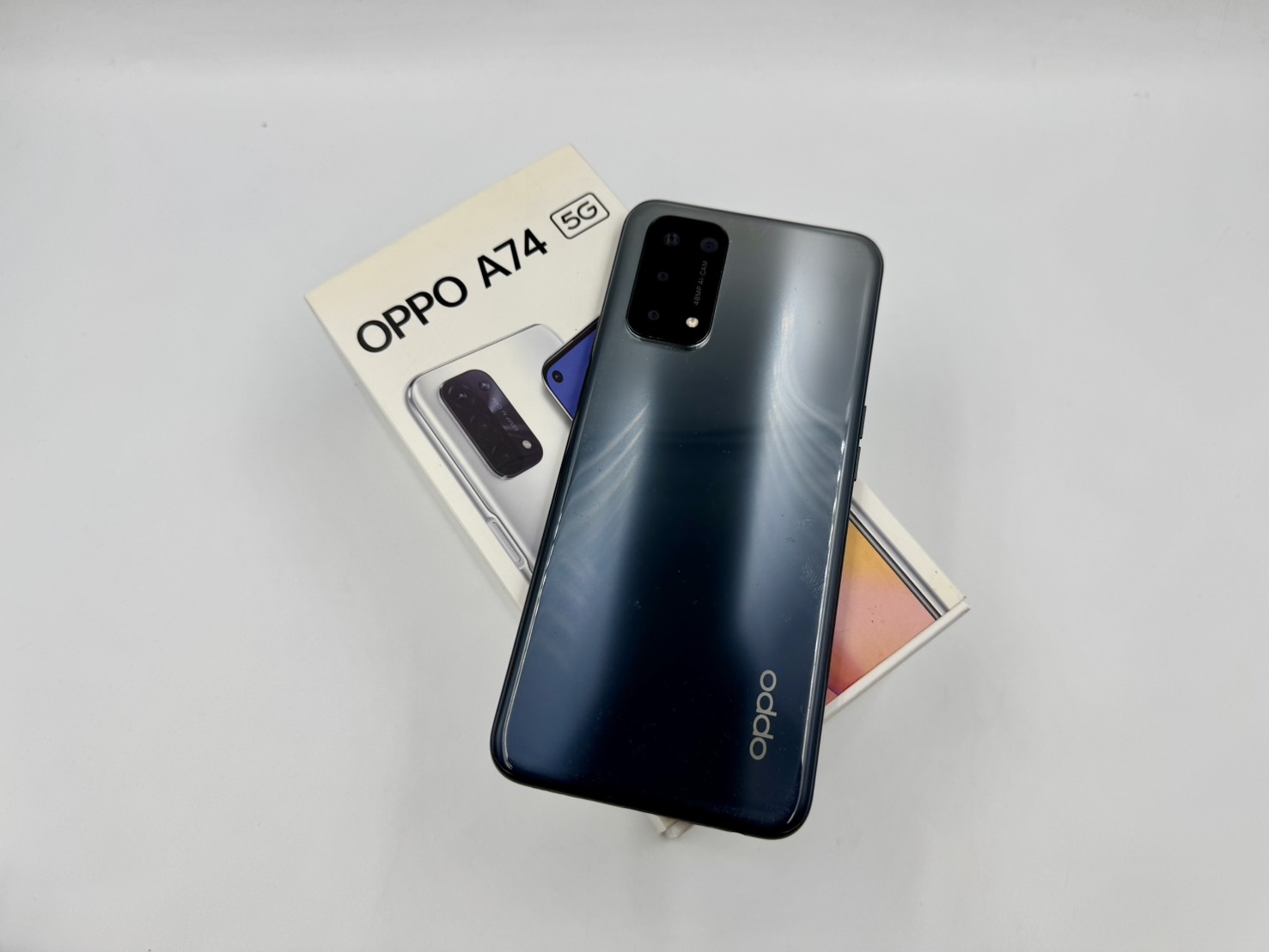 🕹 OPPO A74 5G 6/128GB 🕹 🖤 มาแล้วว! OPPO A74 5G #ศูนย์ไทย #สภาพดี ราคาโครตคุ้มม! 🖤