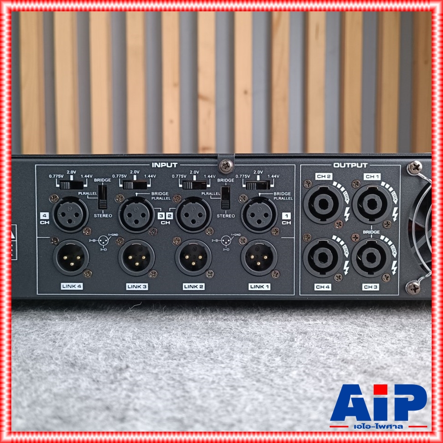 MICROTECH MT4-800D poweramp 4CH เพาเวอร์แอมป์ 4 ช่อง คลาส D กำลังขยาย 800 วัตต์ ไมโครเทค MT4 800D เอไอ-ไพศาล