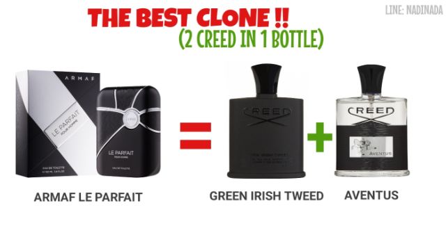น้ำหอม แท้100% Armaf Le Parfait Pour Homme edt 100ml โคลน Creed GIT+Aventus