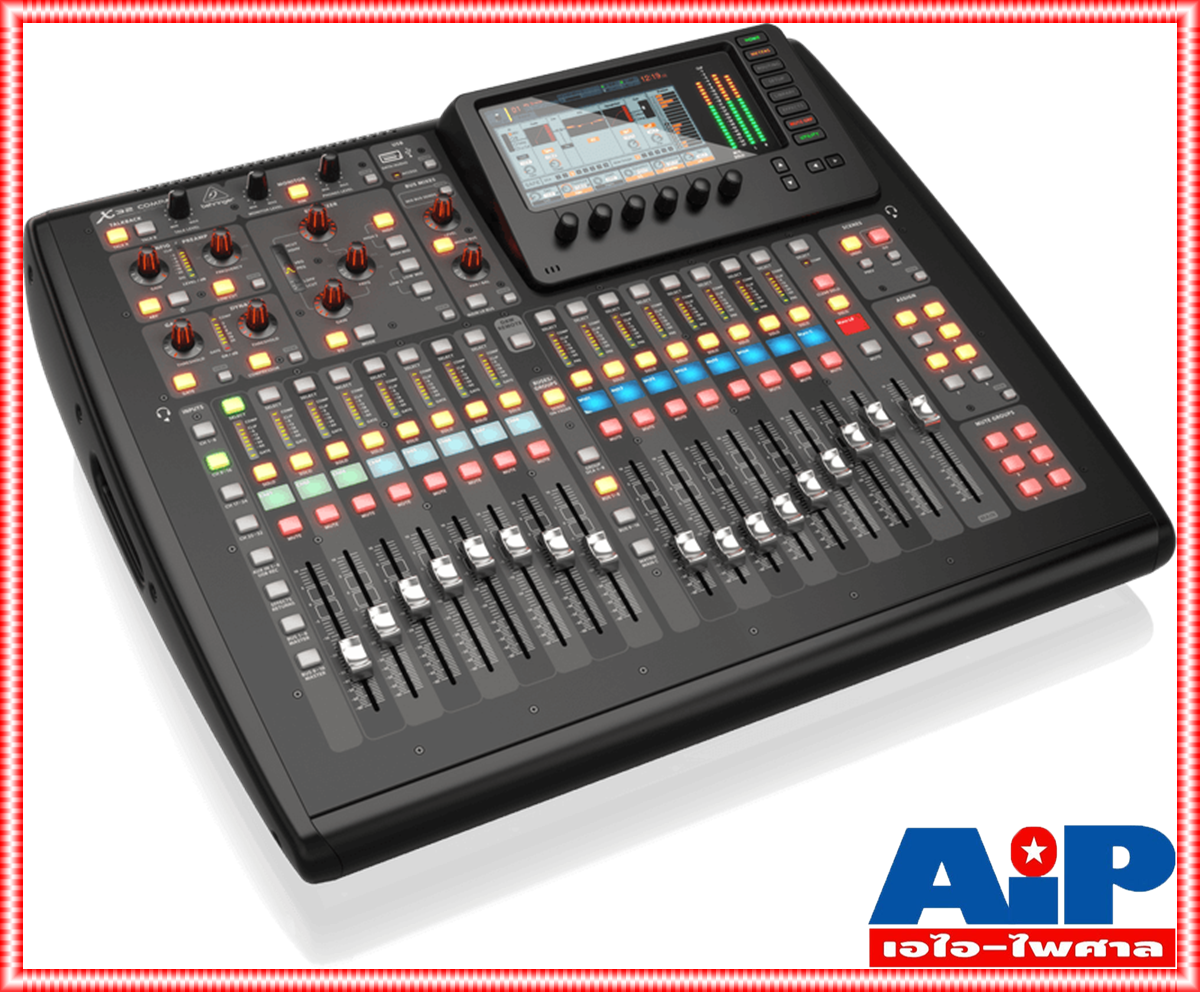 **สินค้าพรีออเดอร์ กรุณาติดต่อแอดมิน** BEHRINGER X-32COMPACT MIXER เครื่องผสมสัญญาณเสียงดิจิตอล มิกเซอร์ Compact 40-Input Digital Mixing Console X32COMPACT X 32COMPACT +++ เอไอ-ไพศาล