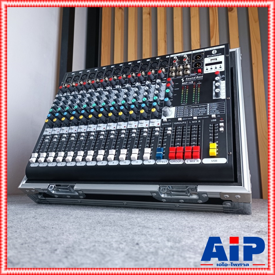 *เฉพาะกล่องไม่รวมมิกซ์* RACK SOUNDBEST MGP-12X สีดำ แร็คใส่มิกเซอร์ กล่องใส่มิกเซอร์ ซาวด์เบส MGP 12 X MGP12 X MGP 12X MGP12X เอไอ-ไพศาล
