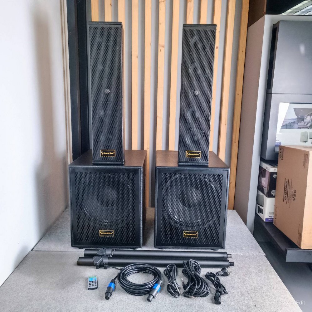 SOUNDBEST SUB-CL12 ชุด ตู้ลำโพง คอลัมน์ ตู้ลำโพงACTIVE Column Speakers SUB CL12 SUBCL12 เอไอ-ไพศาล