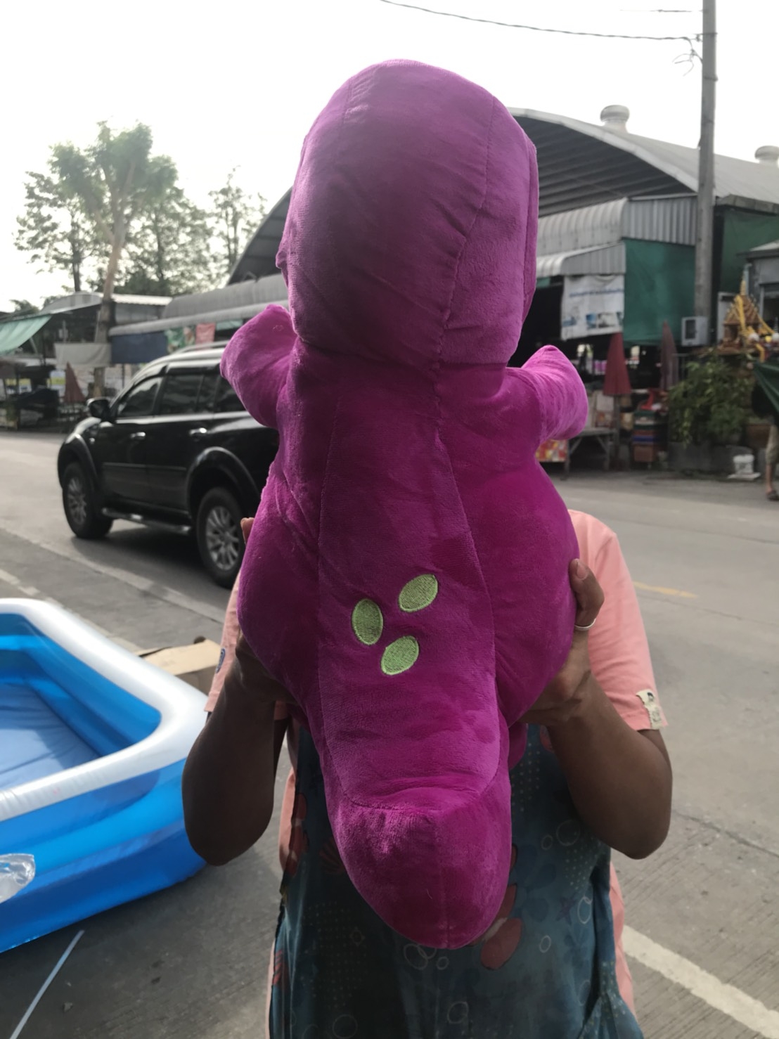 Fuji26 ของเล่นเด็กตุ๊กตาบาร์นี่ ตัวใหญ่ มีเสียงเพลงประกอบ