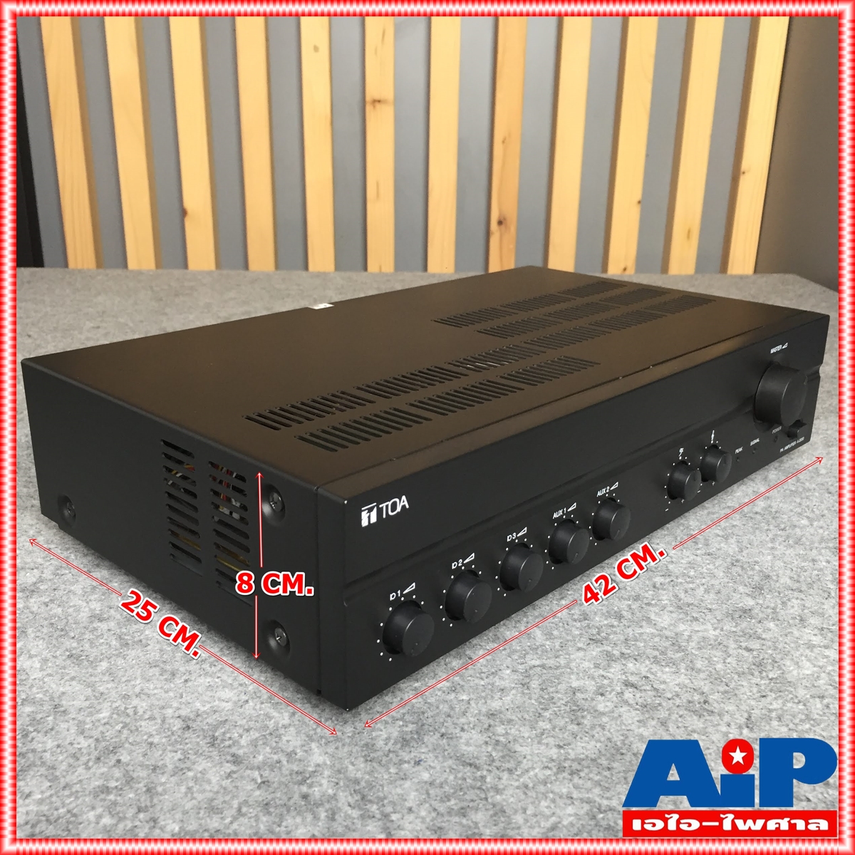 TOA A-2030H AMPLIFIER เครื่องขยายเสียง A 2030H A2030H AMP amp แอมป์ A2030 A-2030 A 2030 เครื่องเสียง เอไอ-ไพศาล