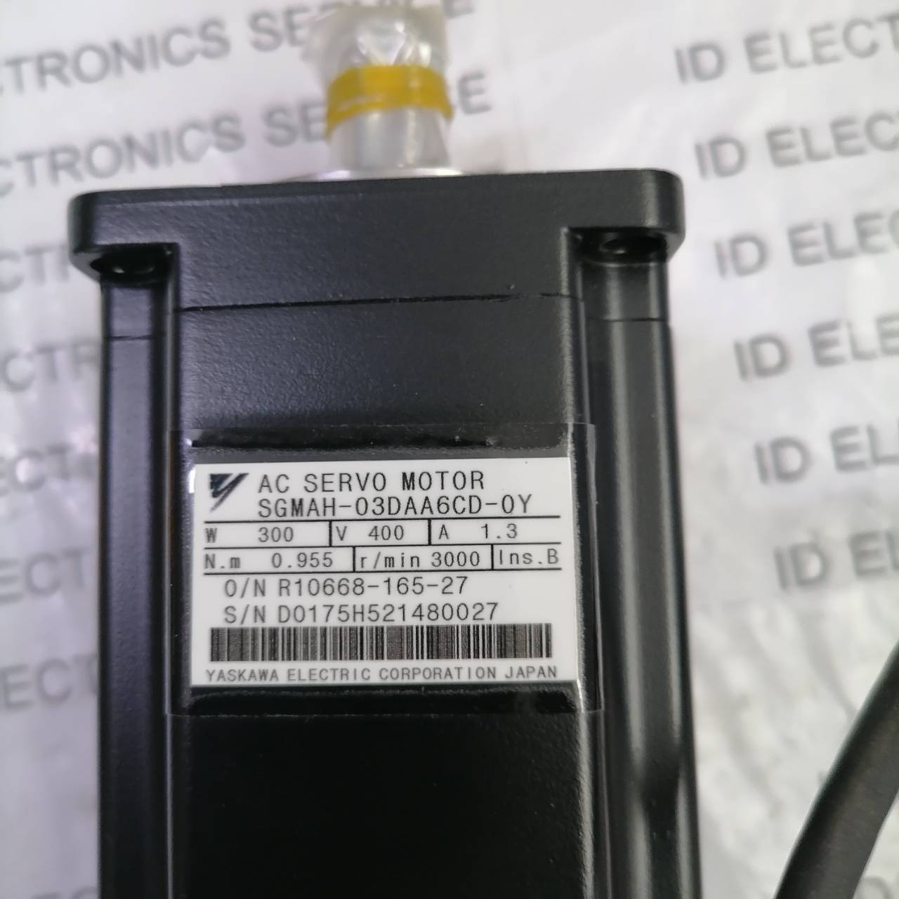 SGMAH-03DAA6CD-OY SERVO MOTOR "YASKAWA"