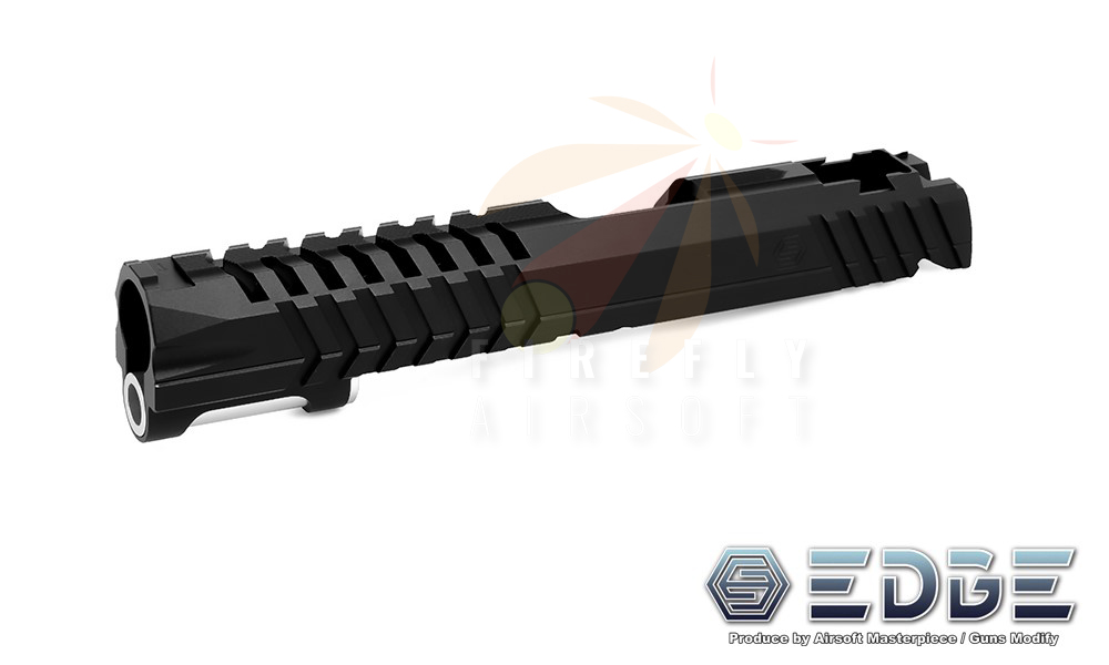EDGE Custom "MAX" Aluminum Standard Slide for Hi-CAPA/1911 (ฺBLACK)