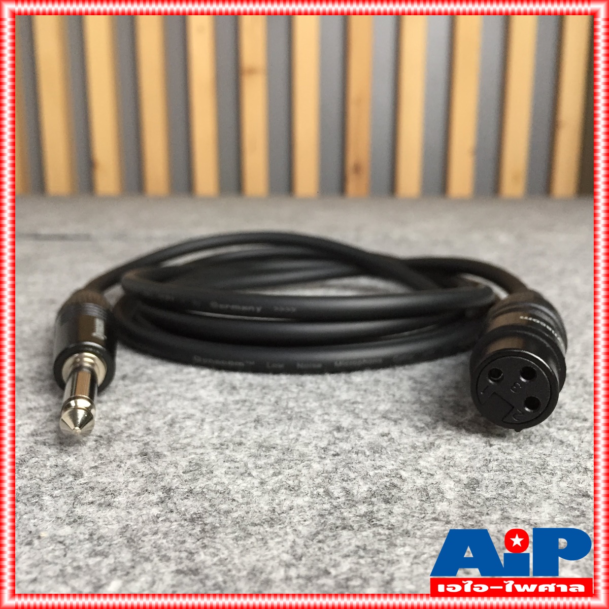 2เมตร สาย PHONE - XLR ตัวเมีย J021 dynacom สายสัญญาณ ไดนาคอม ปลั๊กไมค์ - CANNON ตัวเมีย สายยาว 2เมตร