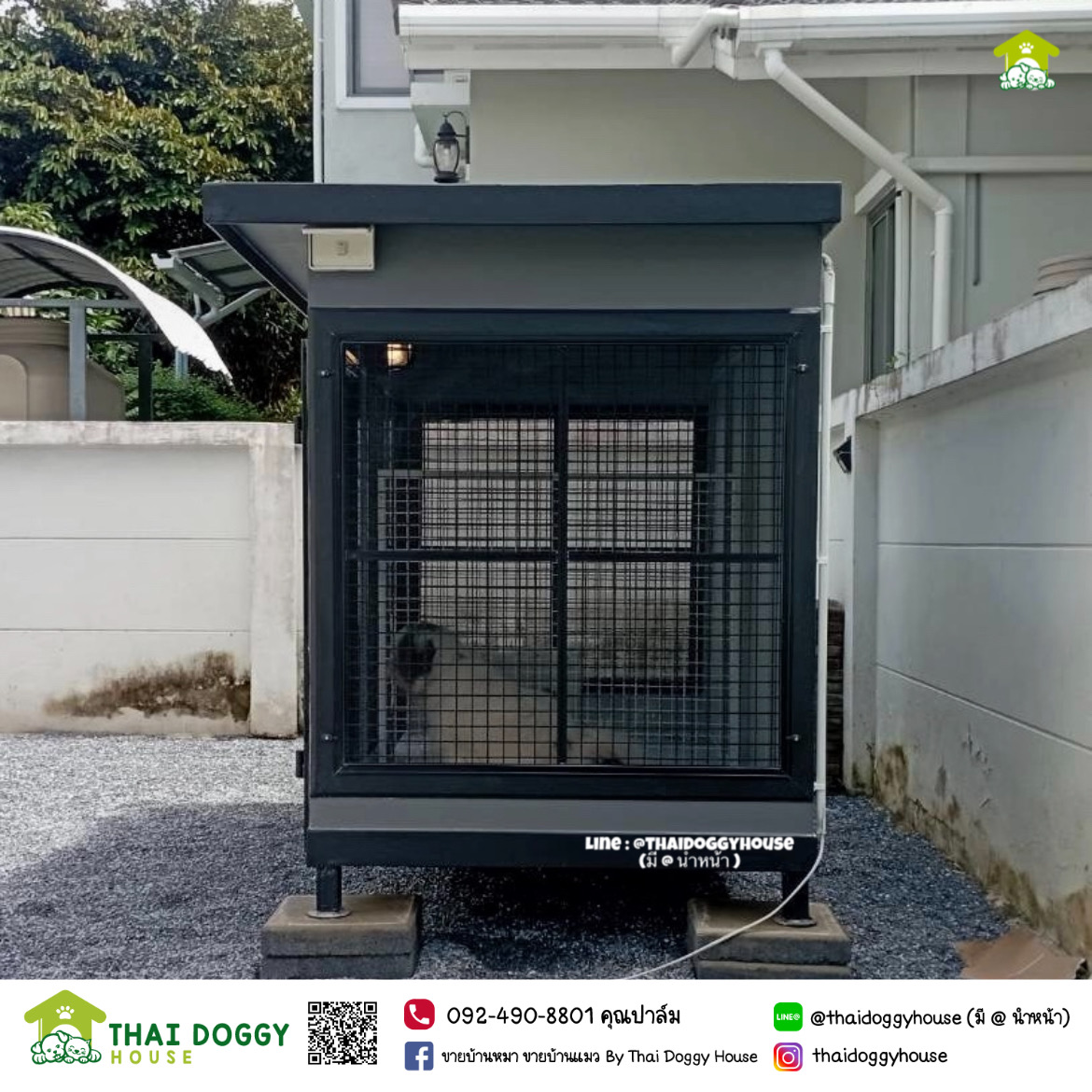 บ้านหมา บ้านแมว " 𝐁𝐎𝐗 𝐒𝐓𝐘𝐋𝐄 𝐁𝐘 𝐓𝐇𝐀𝐈 𝐃𝐎𝐆𝐆𝐘 𝐇𝐎𝐔𝐒𝐄 " &#x