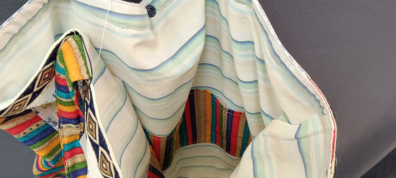 กระเป๋าผ้า (คล้องคอ)