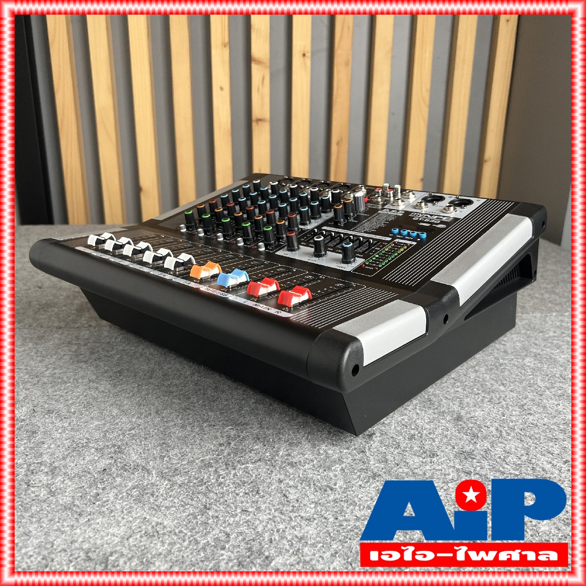 MYNPE GT-630 POWERMIX USB บลูทูธ เพาเวอร์มิก มิกซ์ มิกเซอร์ GT630 เครื่องเสียง ตัวปรับแต่งเสียง GT 630 เอไอ-ไพศาล