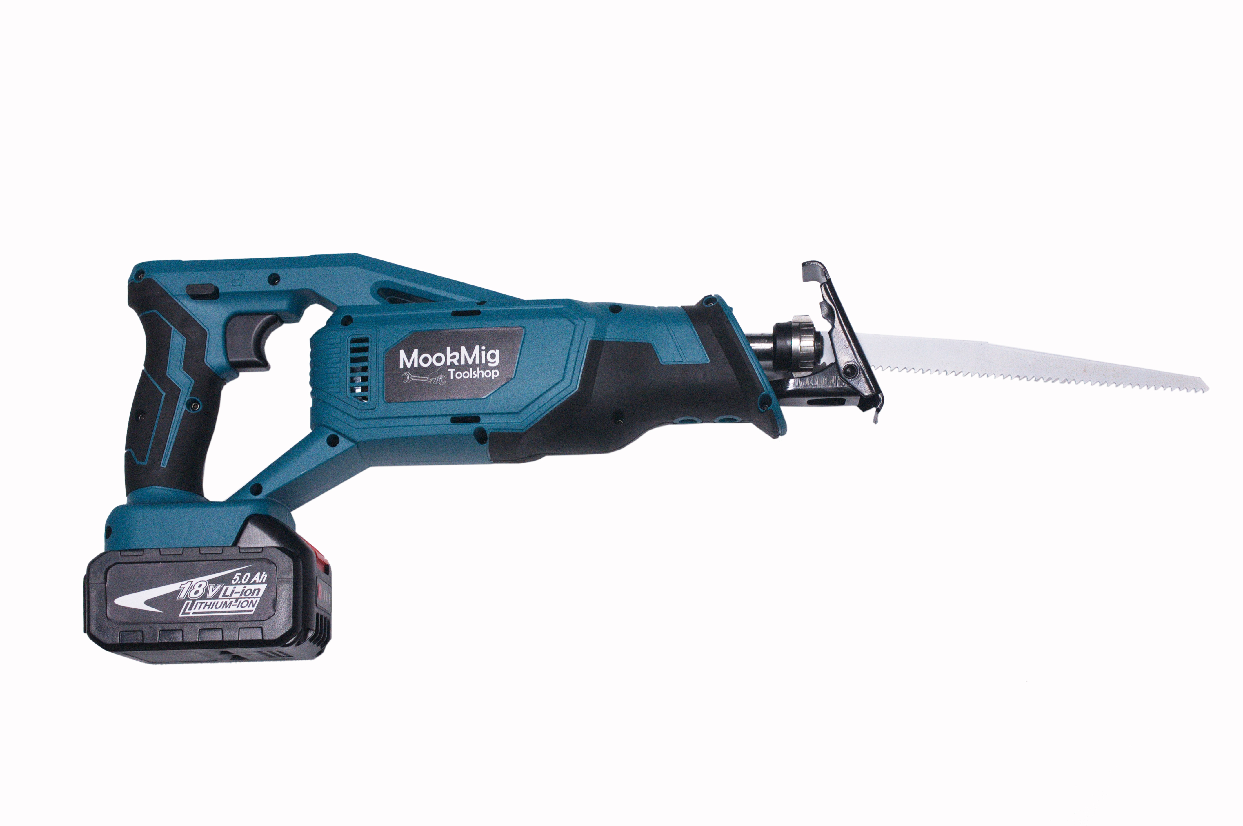 เลื่อยชัก 18V reciprocating saw ใช้รวมกับแบต Makita ได้เลย มอเตอร์แปรงถ่านนะ ไม่รวมแบต