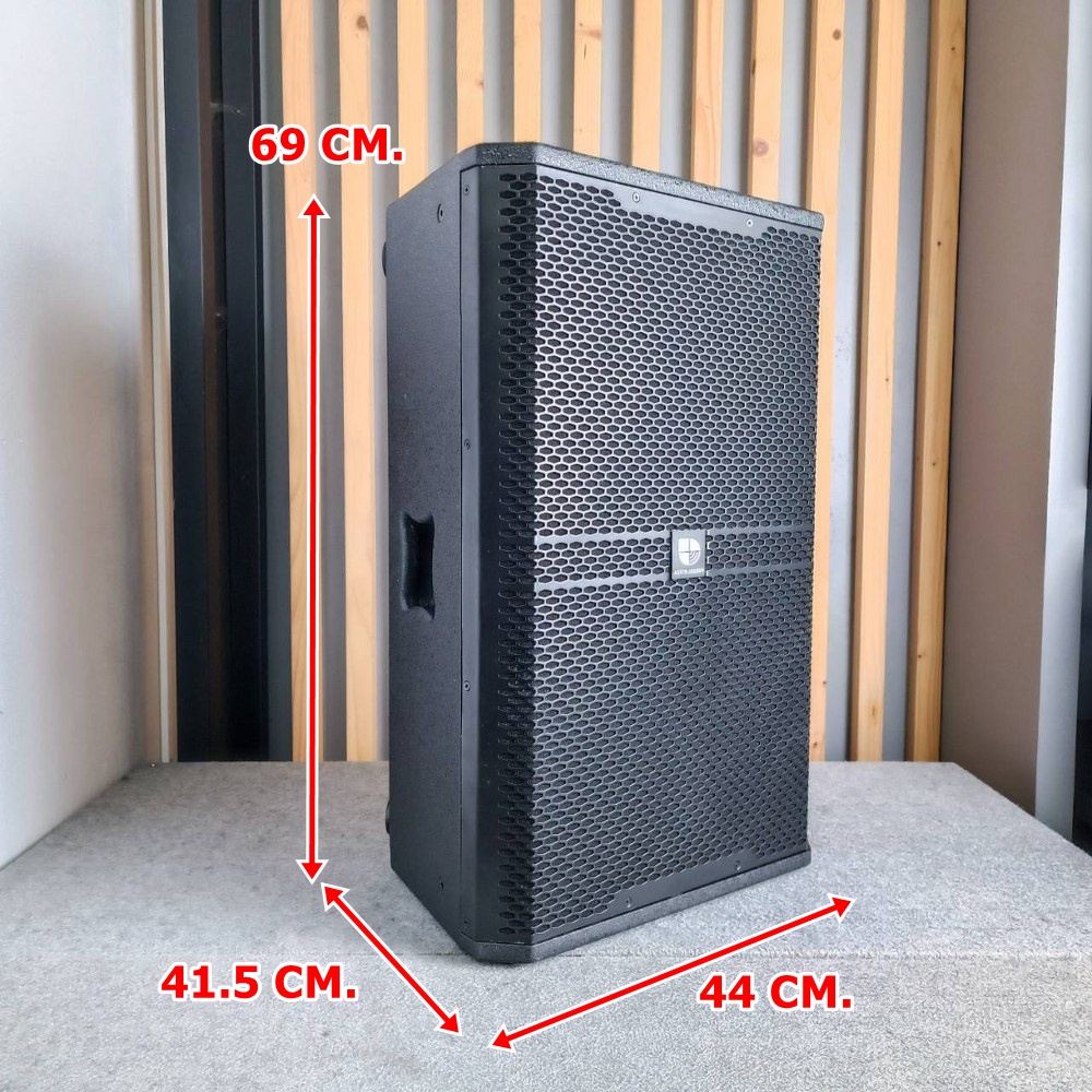 AUDIO JOCKEY A&J PS-15V เวอร์ชั่น5 ตู้ลำโพง15นิ้ว PS 15 V PS15V ลำโพง ออดิโอ จ๊อกกี้ ขนาด 15 นิ้ว พาสซีฟ 2 ทาง 1200 วัตต์ เอไอ-ไพศาล