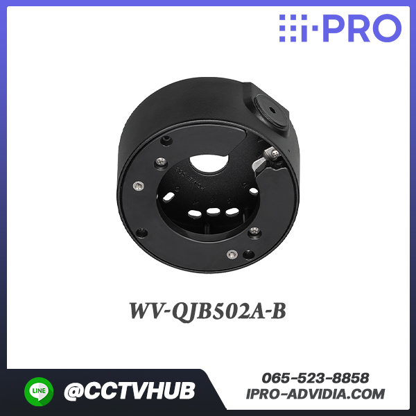 Camera Accessories I-Pro รุ่น WV-QJB502A-B Black Base Mount Bracket for Compact Dome