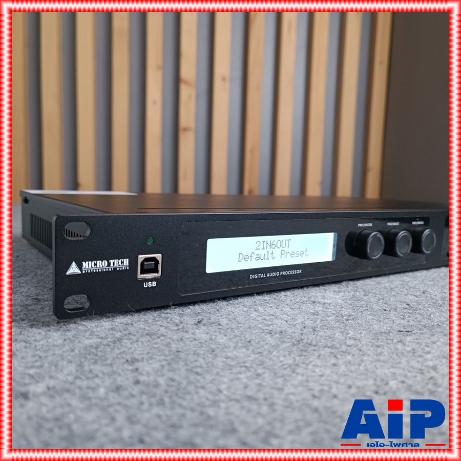 MICROTECH PLD-26 Digital Speaker Controller ครอสดิจิตอล 2 อินพุต 6 เอ้าท์พุต ไมโครเทค MICRO TECH MICROTECH PLD 26 PLD26 เอไอ-ไพศาล
