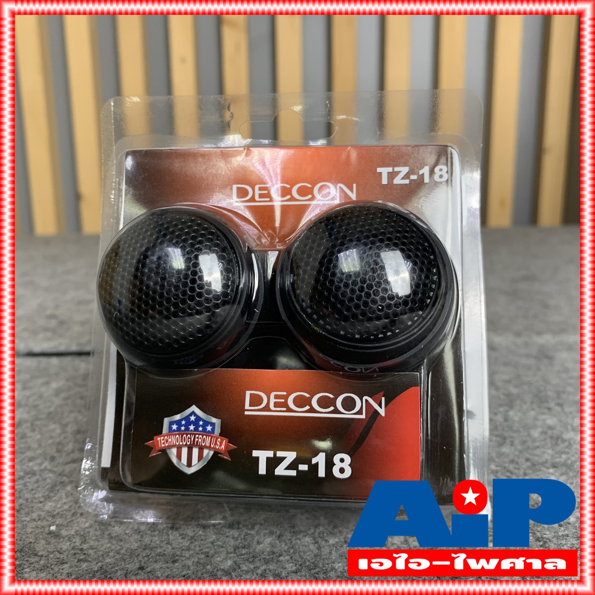 DECCON TZ-18 ลำโพงเเหลมรถ ลำโพงทวิตเตอร์ ลำโพง เสียงแหลม เดคคอน Tweeter ติดรถยนต์ TZ 18 TZ18 เสียงแหลมรถยนต์