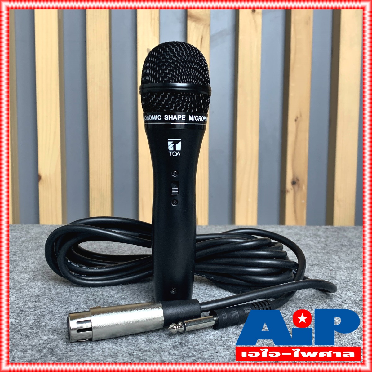 TOA DM-270 AS ไมค์ ไมโครโฟนแบบมีสาย Dynamic Microphone DM 270 AS DM270 AS DM 270AS DM270AS เอไอ-ไพศาล
