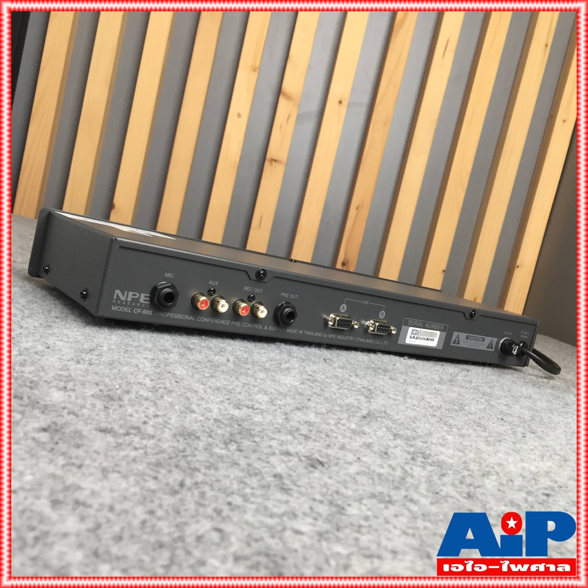NPE CF-50S PREAMP เครื่องเสียงห้องประชุม แอมป์ไมค์ประชุม ตัวควบคุมไมค์ประชุม เครื่องเสียง ตัวปรับเสียงไมค์ประชุม
