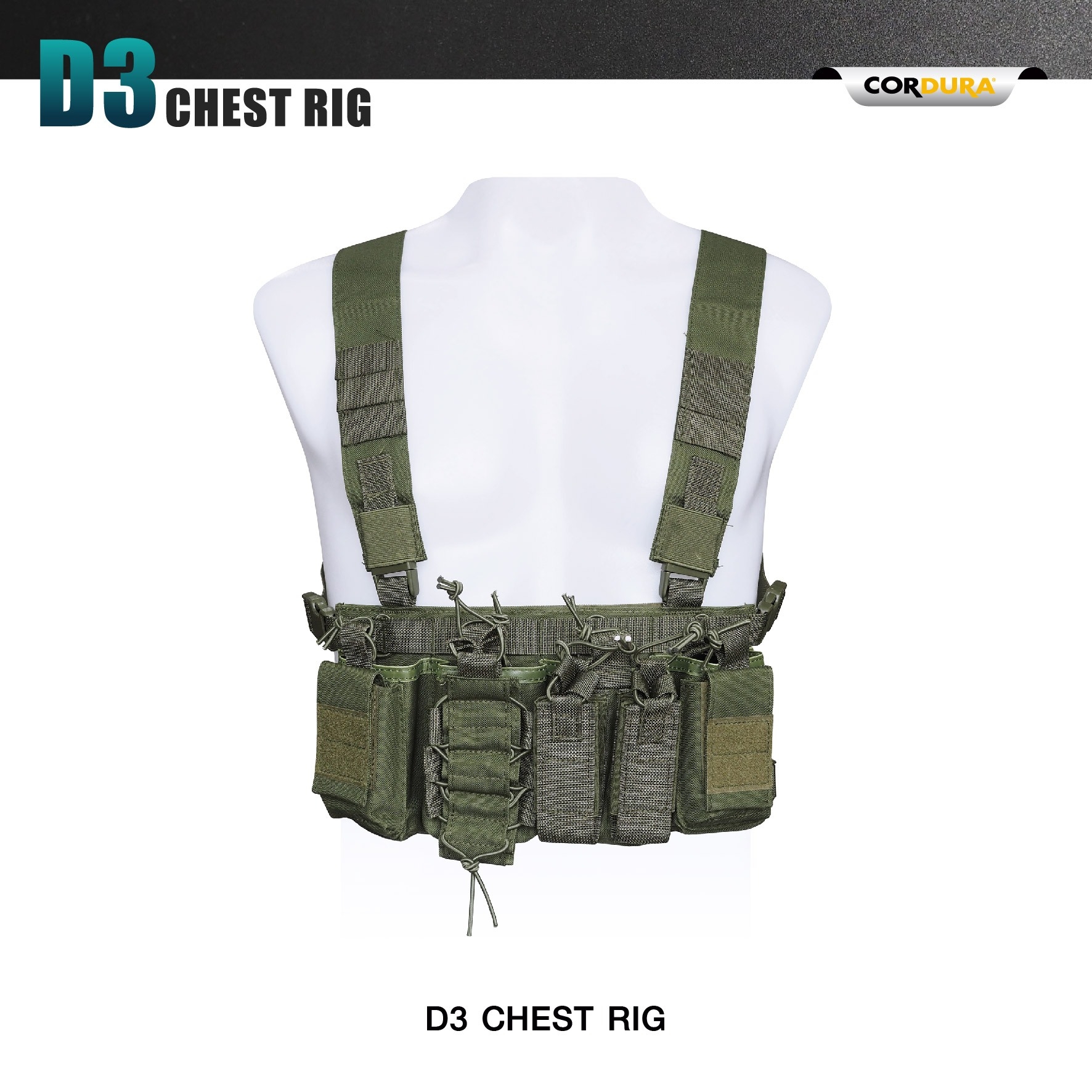 D3 Chest Rig (Cordura)