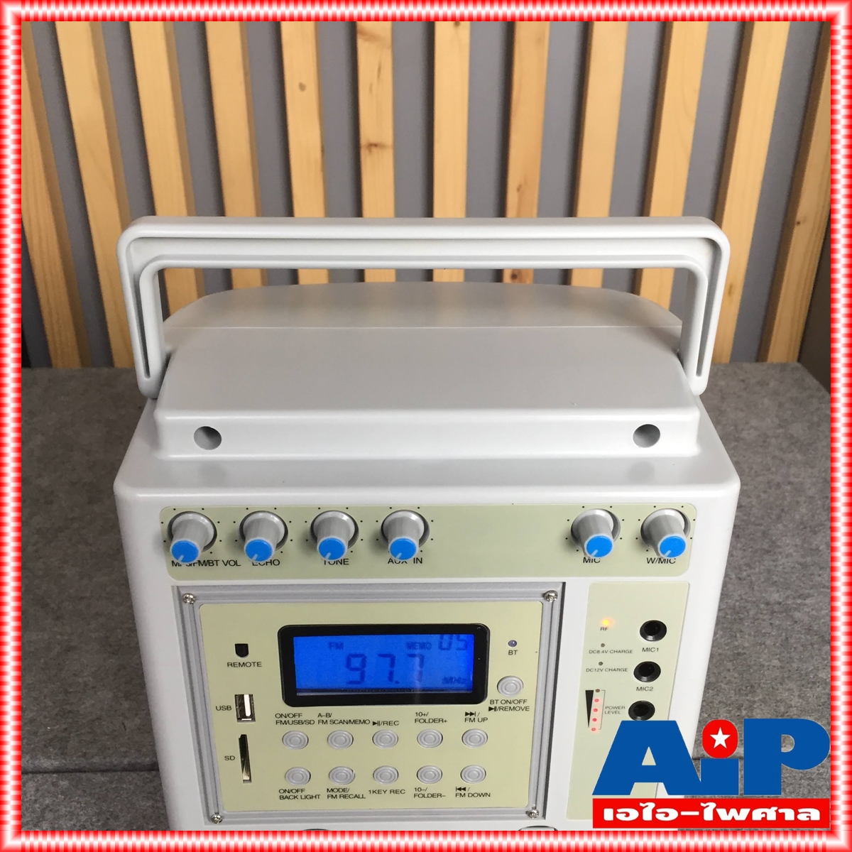 DECCON PWS-230UTB เครื่องช่วยสอน พร้อมไมค์ไร้สาย แบบคาดศรีษะ แบบถือ และแบบหนีบ เครื่องเล็กพกพาสะดวก PWS 230UTB PWS230 UTB PWS230UTB เอไอ-ไพศาล