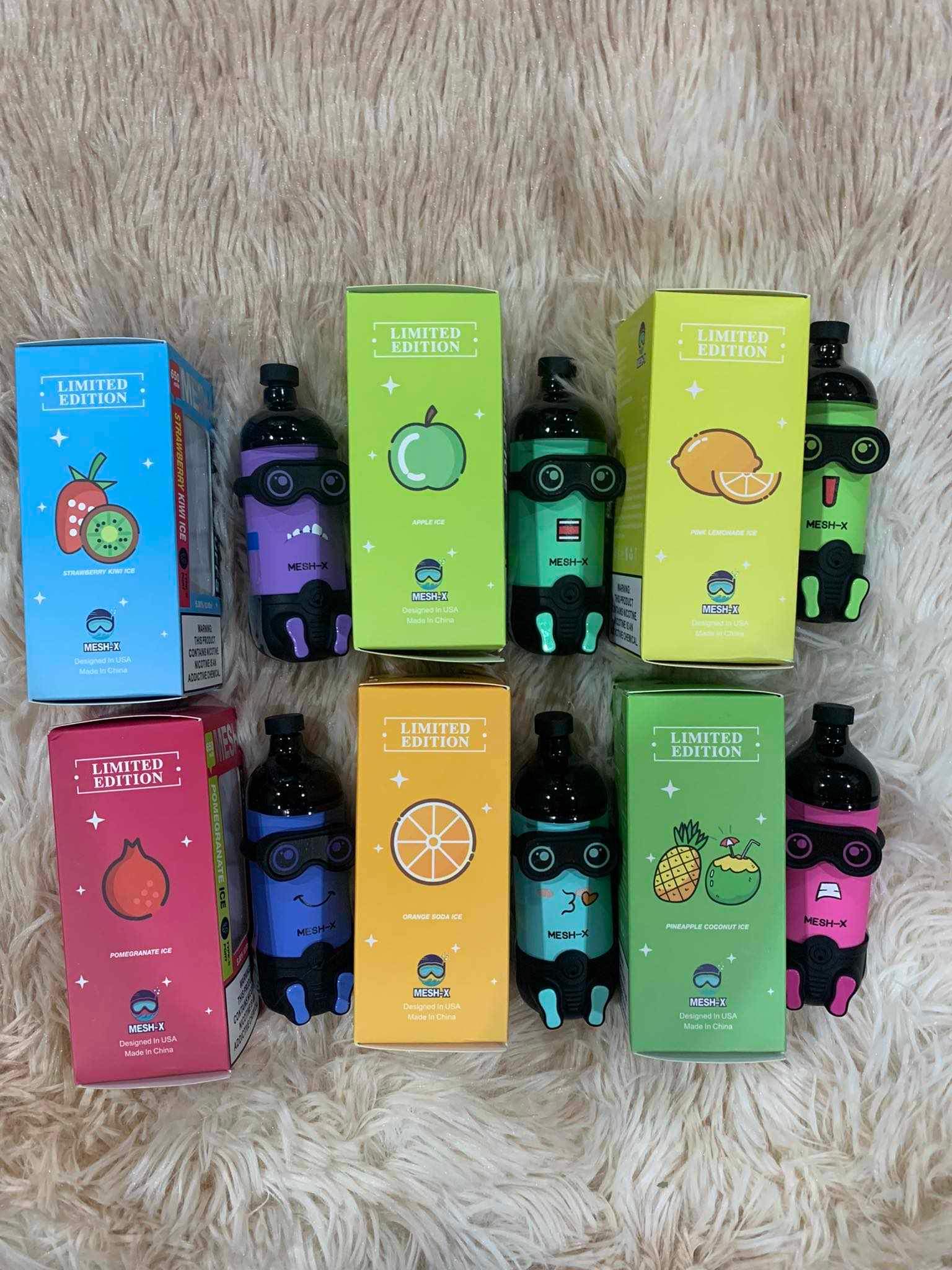 📌โปรโมชั่น MESH-X ( มินเนียน ) 4,000 PUFFS