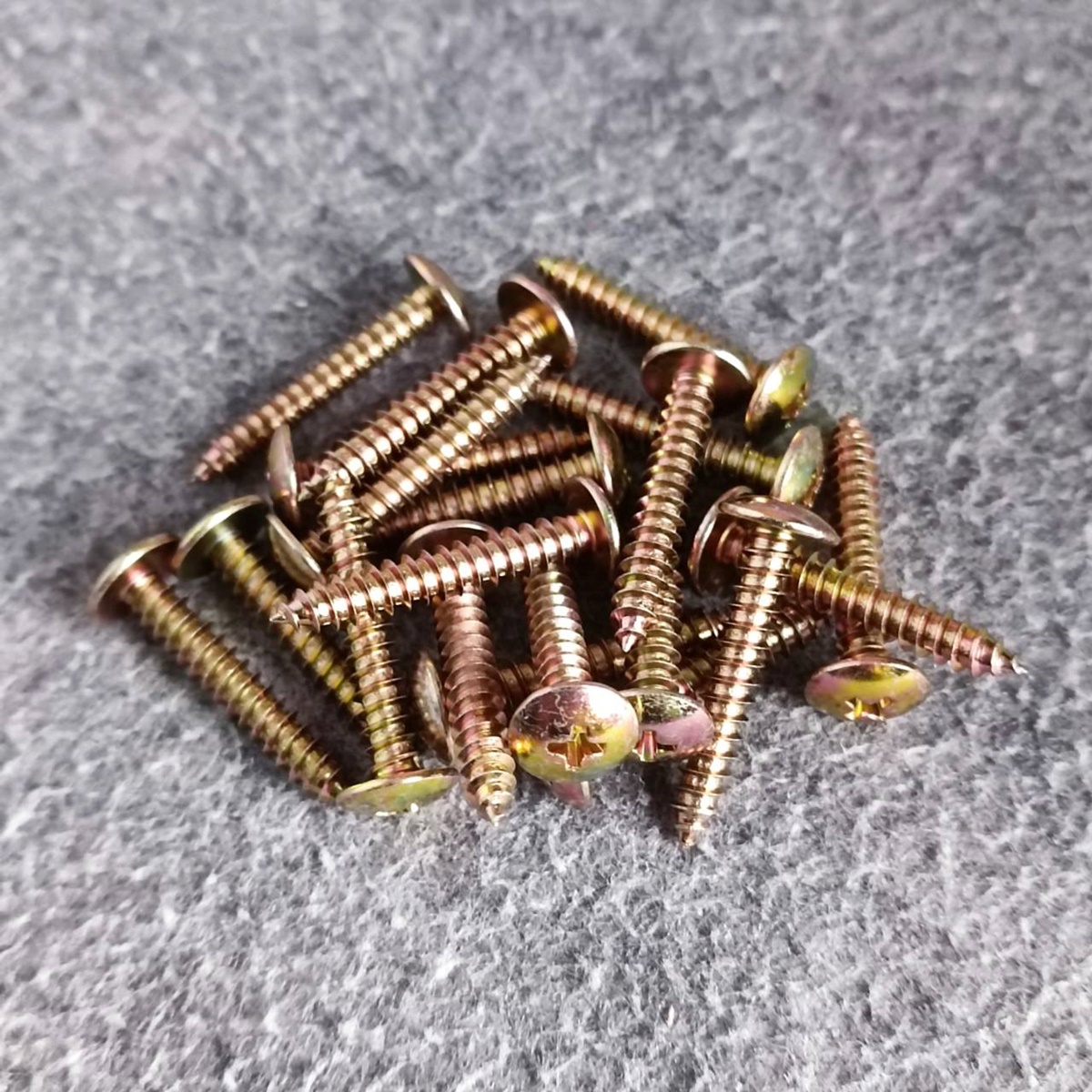 ถุง20ตัว สกรูTH 8X1" สกรูเกลียวปล่อย น็อต น็อตเกลียวปล่อย สกรูเกลียวปล่อย1นิ้ว สกรูเกลียวปล่อยหัวกลม เอไอ-ไพศาล